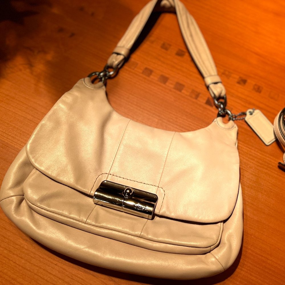 Super sexy pale pink Coach bag/ purse